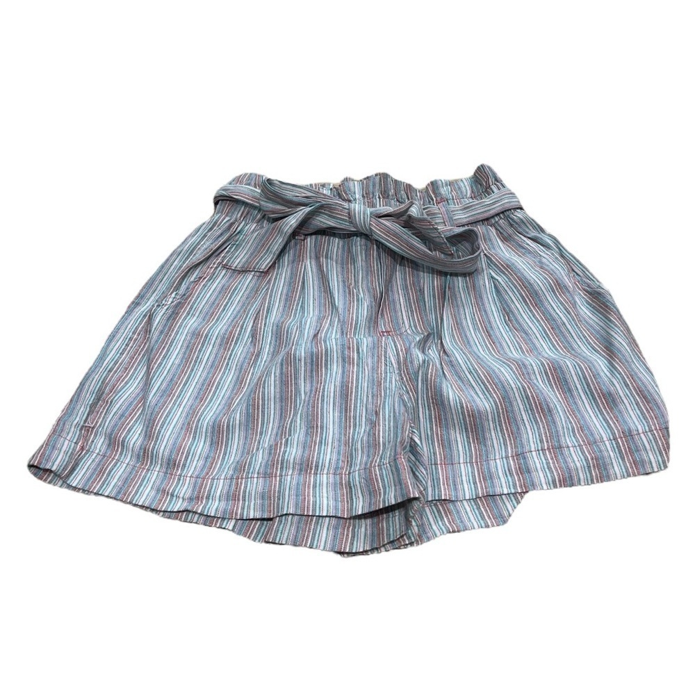 American Eagle Outfitters Striped Paper Bag Shorts XS